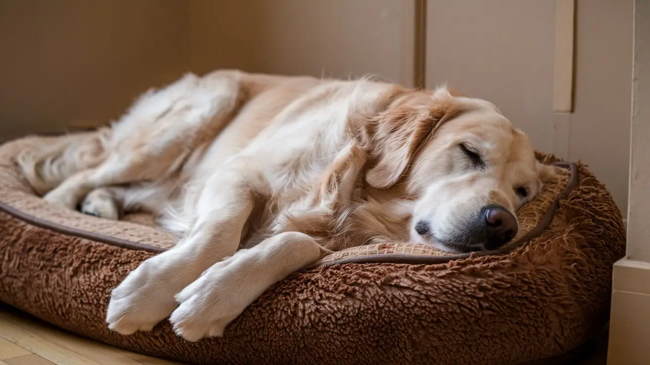 Wie man nächtliche Unruhe bei Hunden mit Demenz lindert