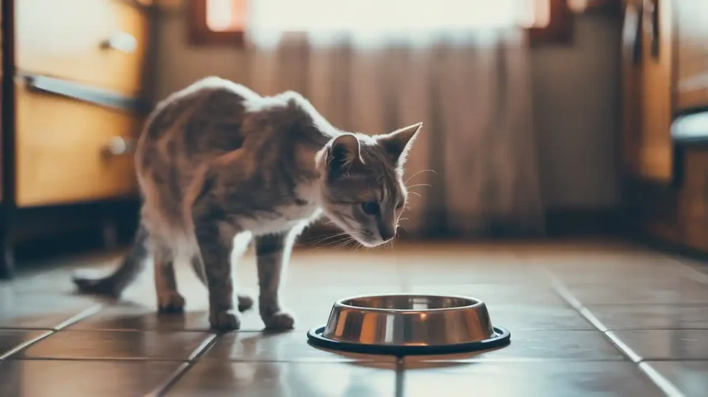 Krebskranke Katze mit Appetitlosigkeit