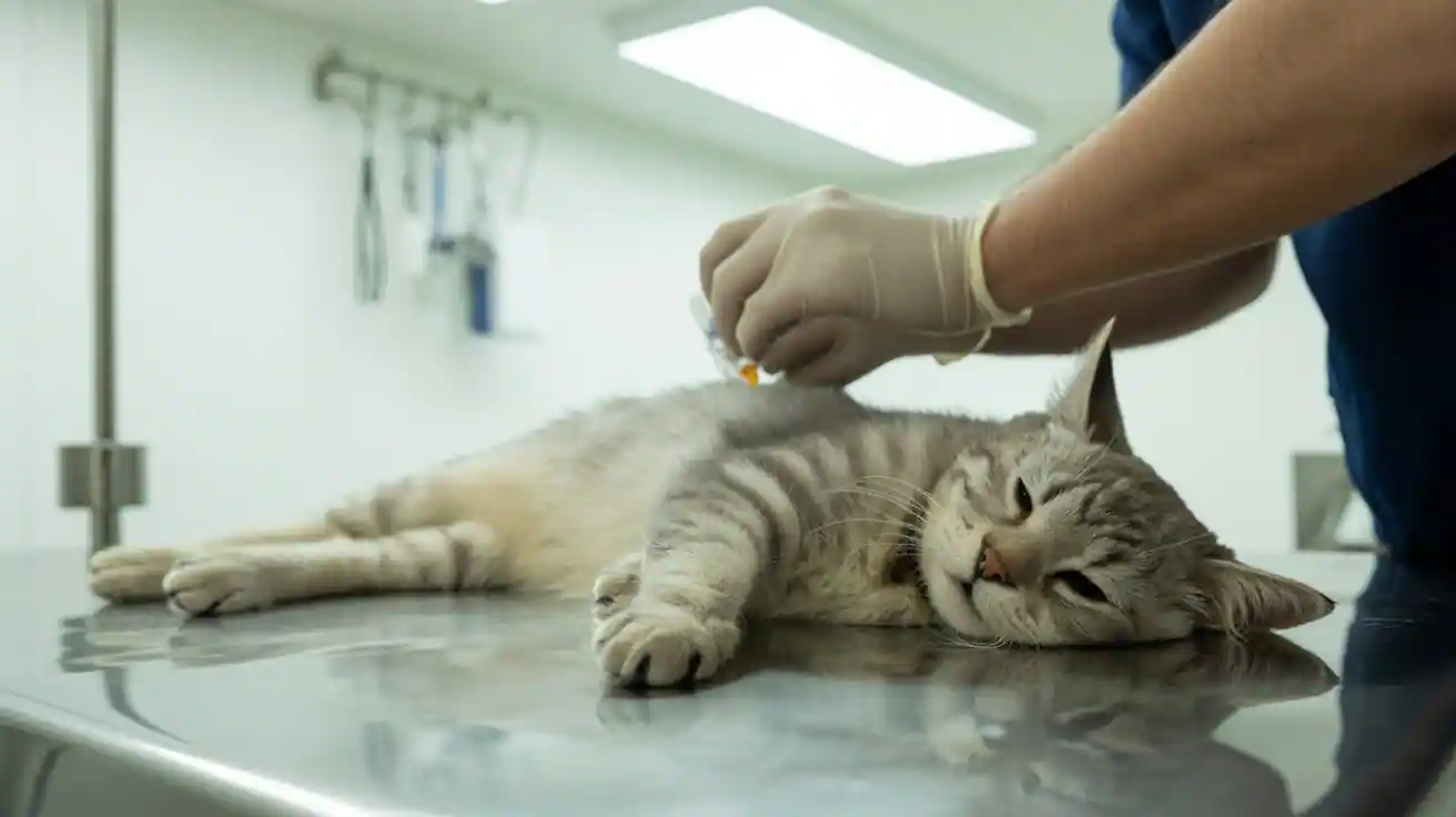 Katze hat Krebs und wird eingeschläfert