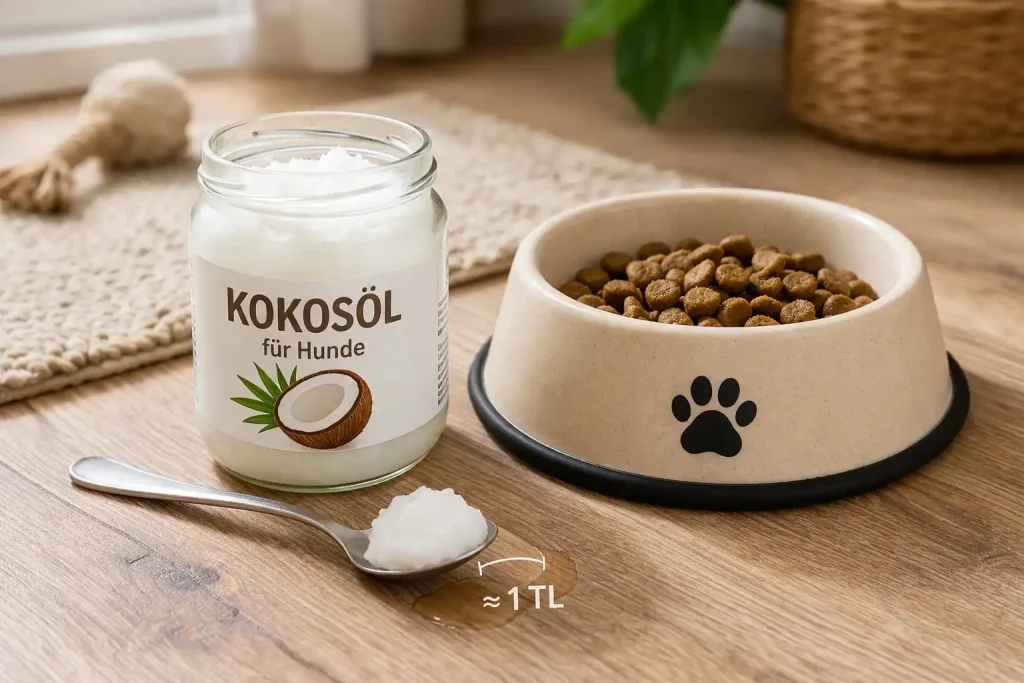Kokosöl als natürliche Wurmkur für Hunde