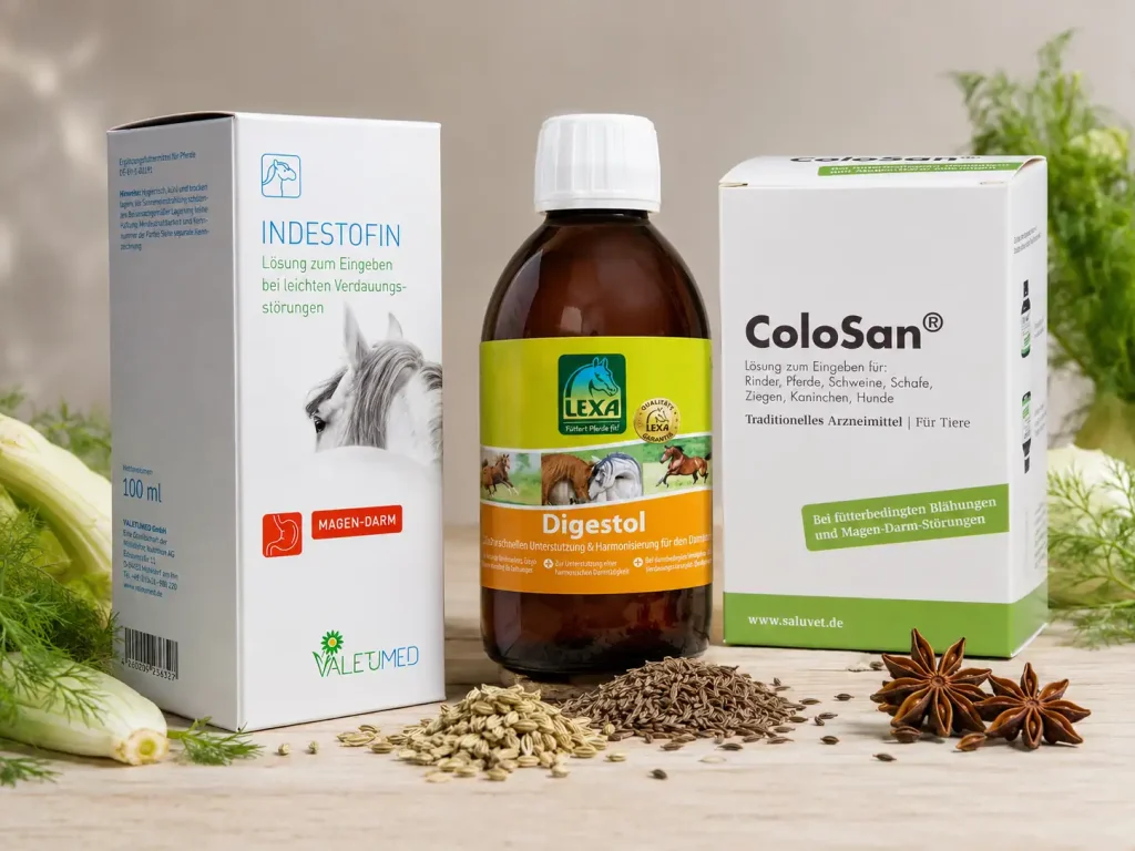 Präsentation von Colosan Alternativen für Pferde