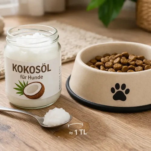 Kokosöl als natürliche Wurmkur für Hunde