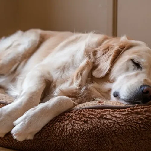 Wie man nächtliche Unruhe bei Hunden mit Demenz lindert